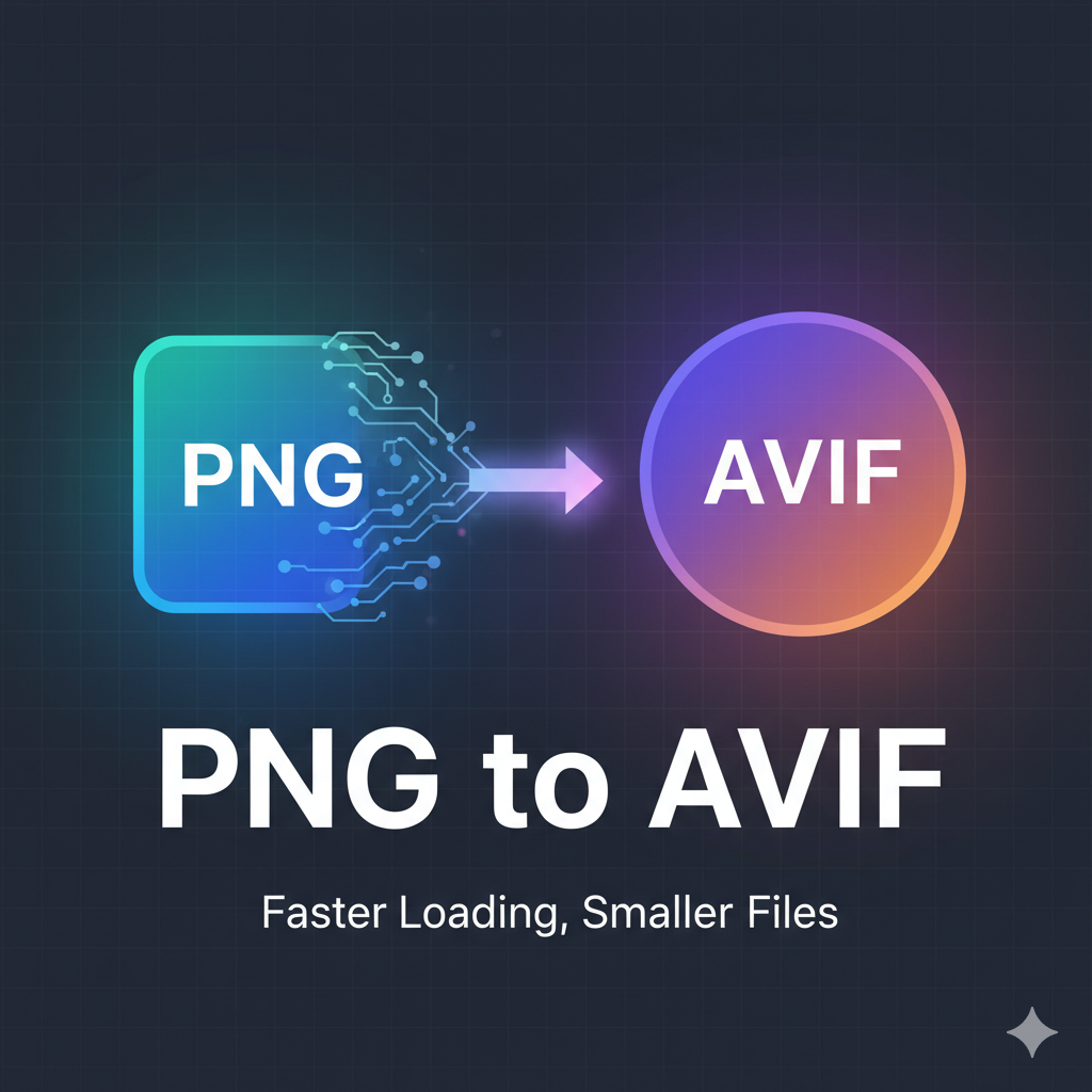 PNG TO AVIF